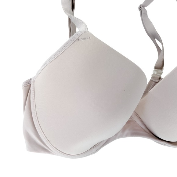 Freya Undetected Bra Size 28DDD Underwire T-Shirt Bra Beige Nude V-Neck - Picture 4 of 11